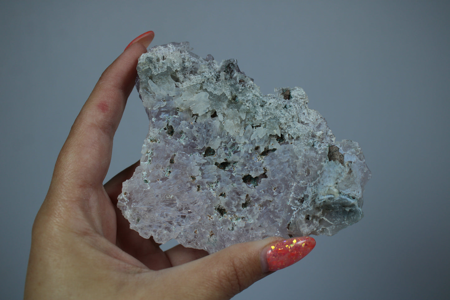 Flower amethyst cluster
