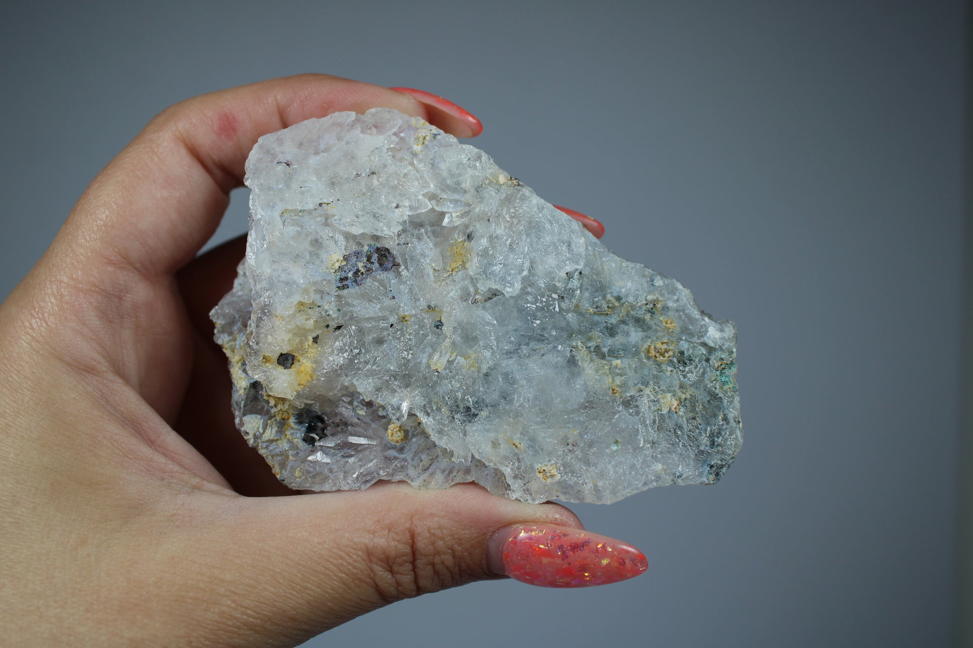 Flower amethyst cluster