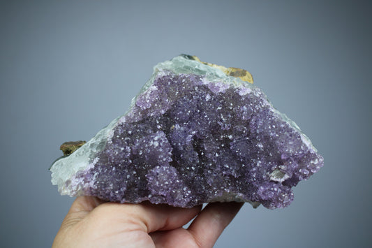 Sugar amethyst cluster