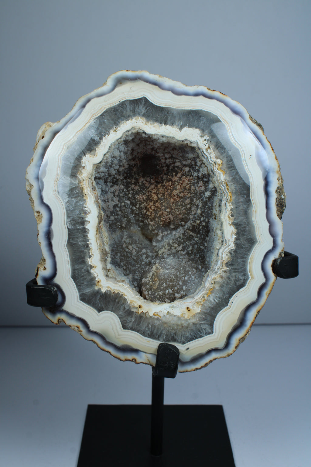 A+ quality agate on stand