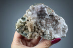 Rainbow amethyst cluster