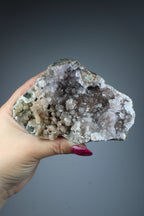 Rainbow amethyst cluster