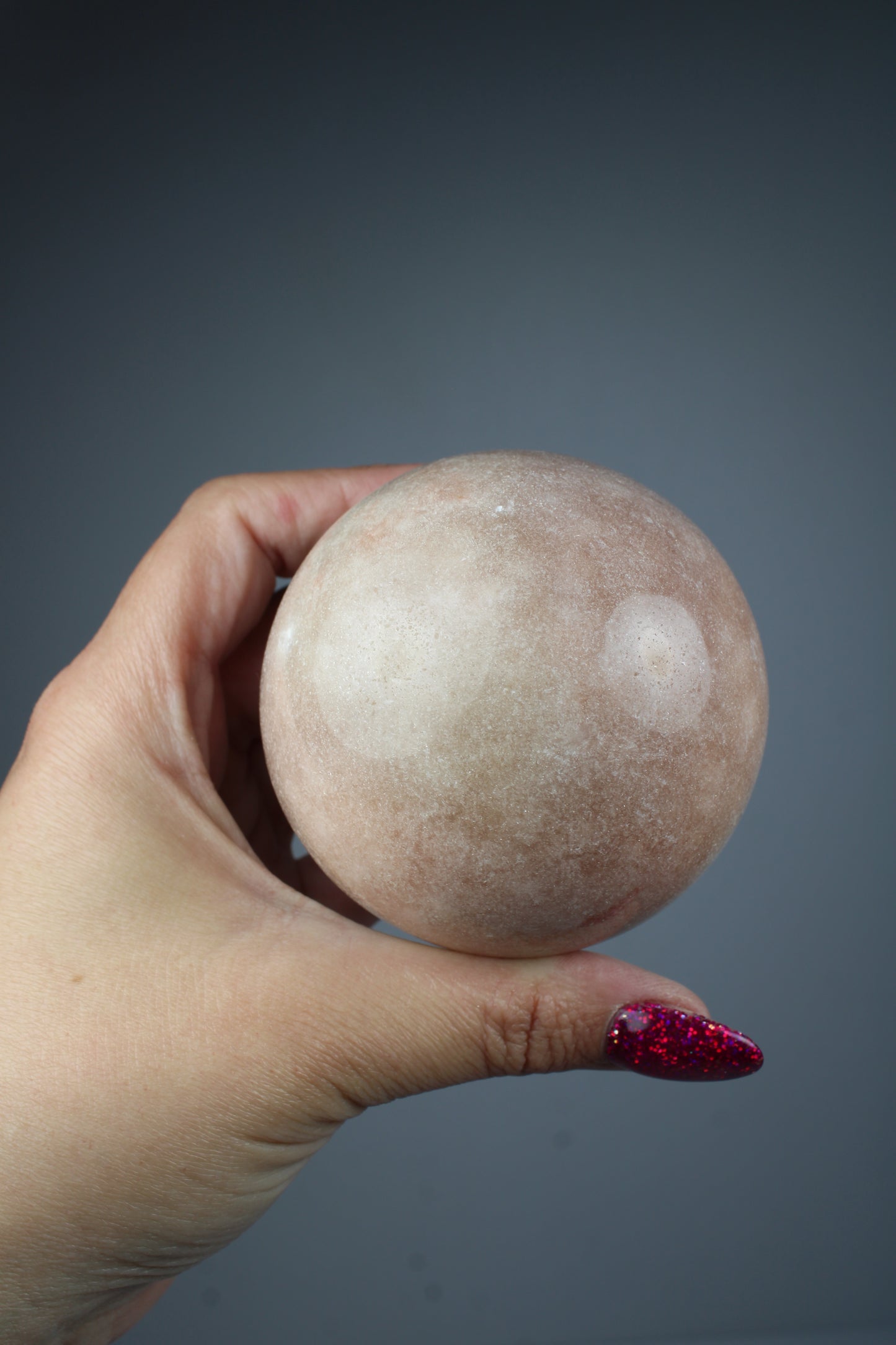 Roze amethist sphere