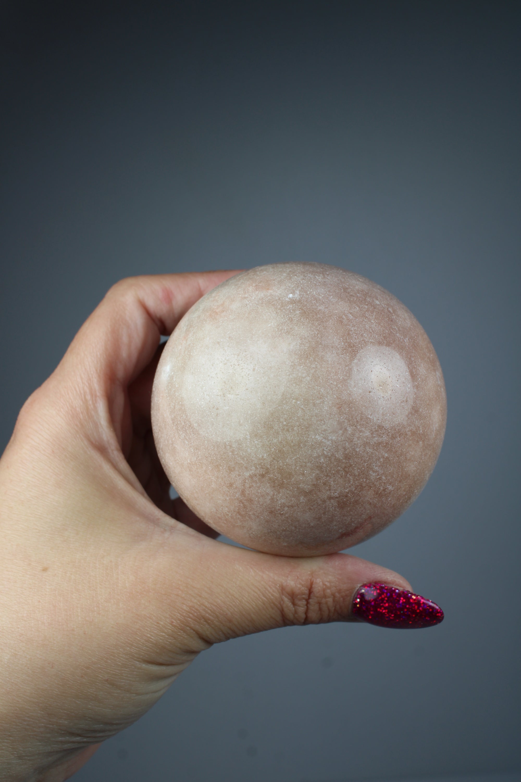 Roze amethist sphere