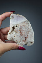 Roze amethist slab