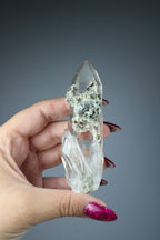 Chlorite in rock crystal