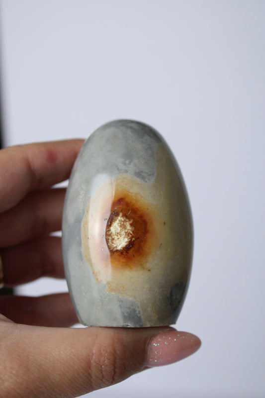 Polychroom jaspis freeform - Gemstone Dreams