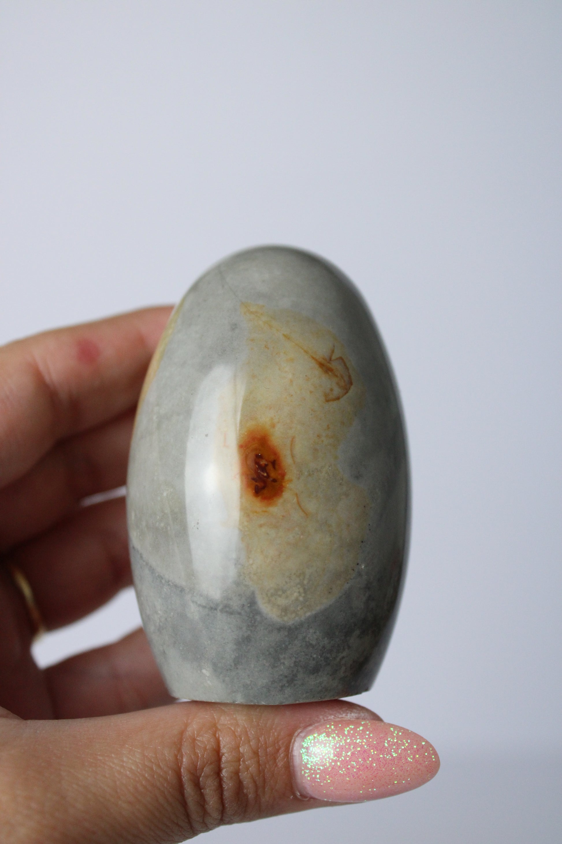 Polychroom jaspis freeform - Gemstone Dreams