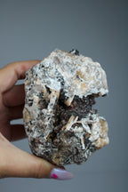 Manganese quartz cluster (zeldzaam)