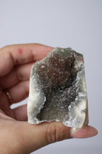 Regenboog amethist groen/rood standvlak - Gemstone Dreams
