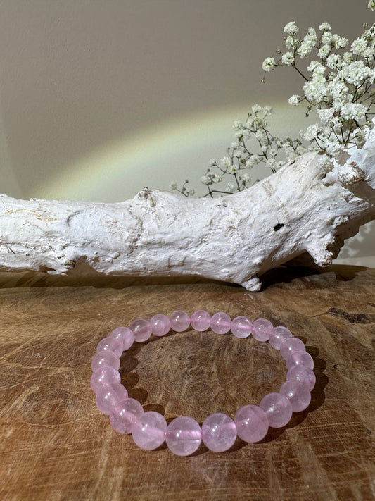 Rose quartz bracelet 8mm