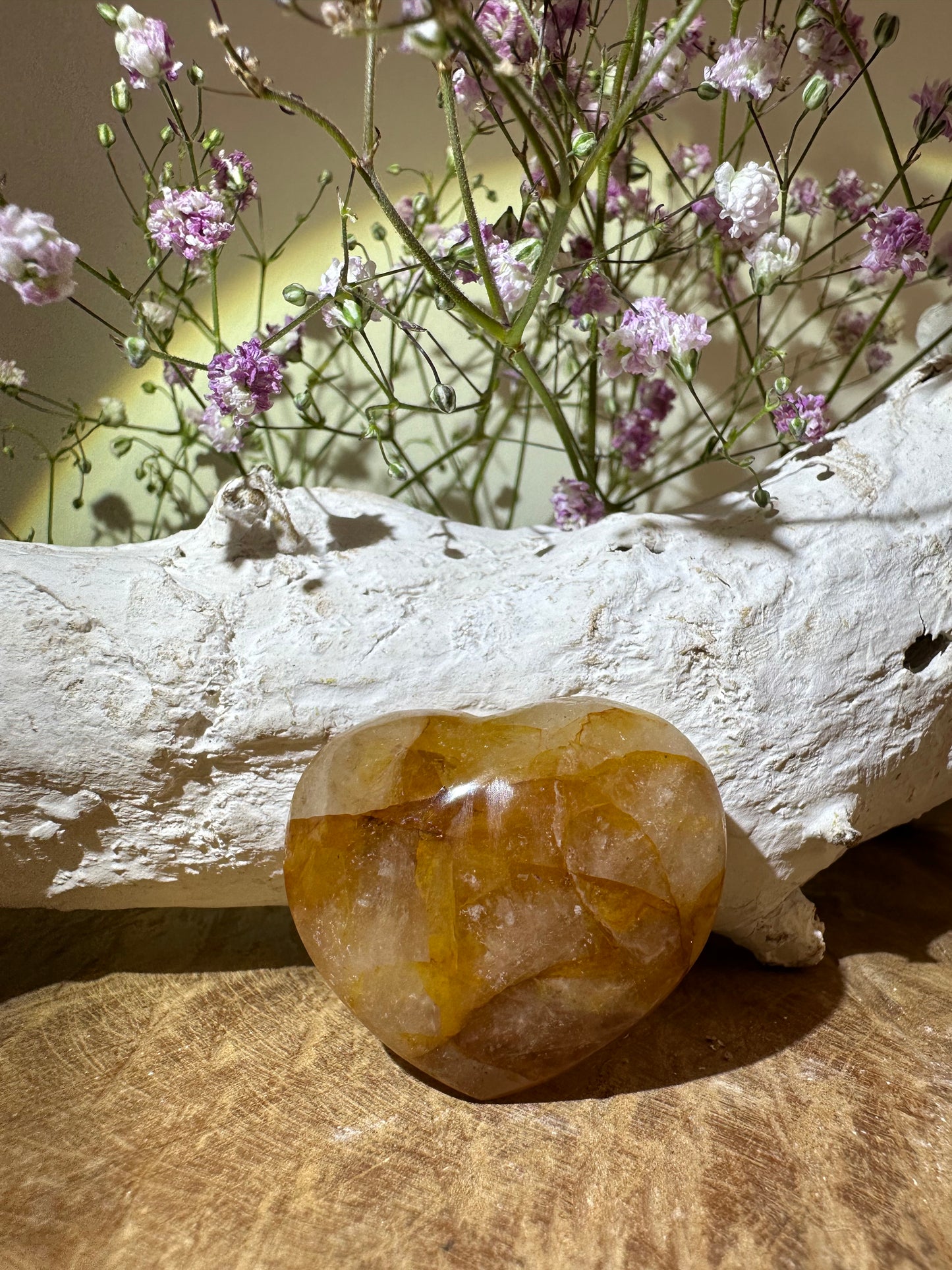 Golden healer hartje - Gemstone Dreams