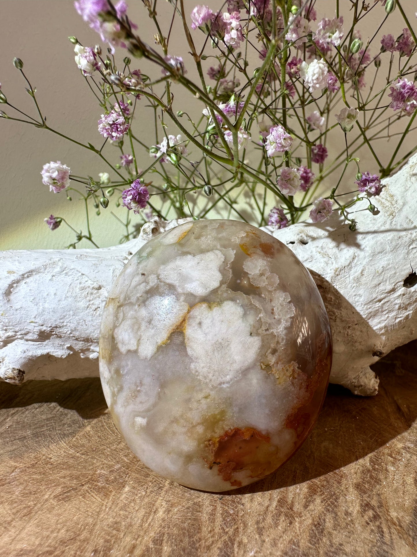 Bloemagaat palmsteen - Gemstone Dreams