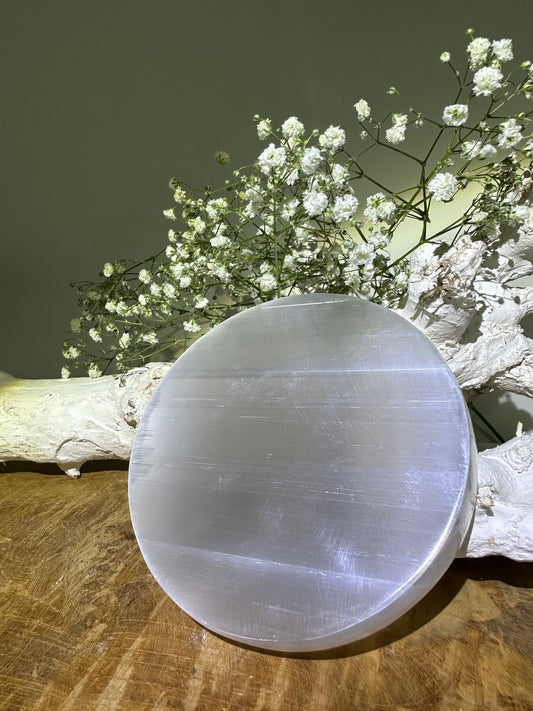 Selenite charging disc