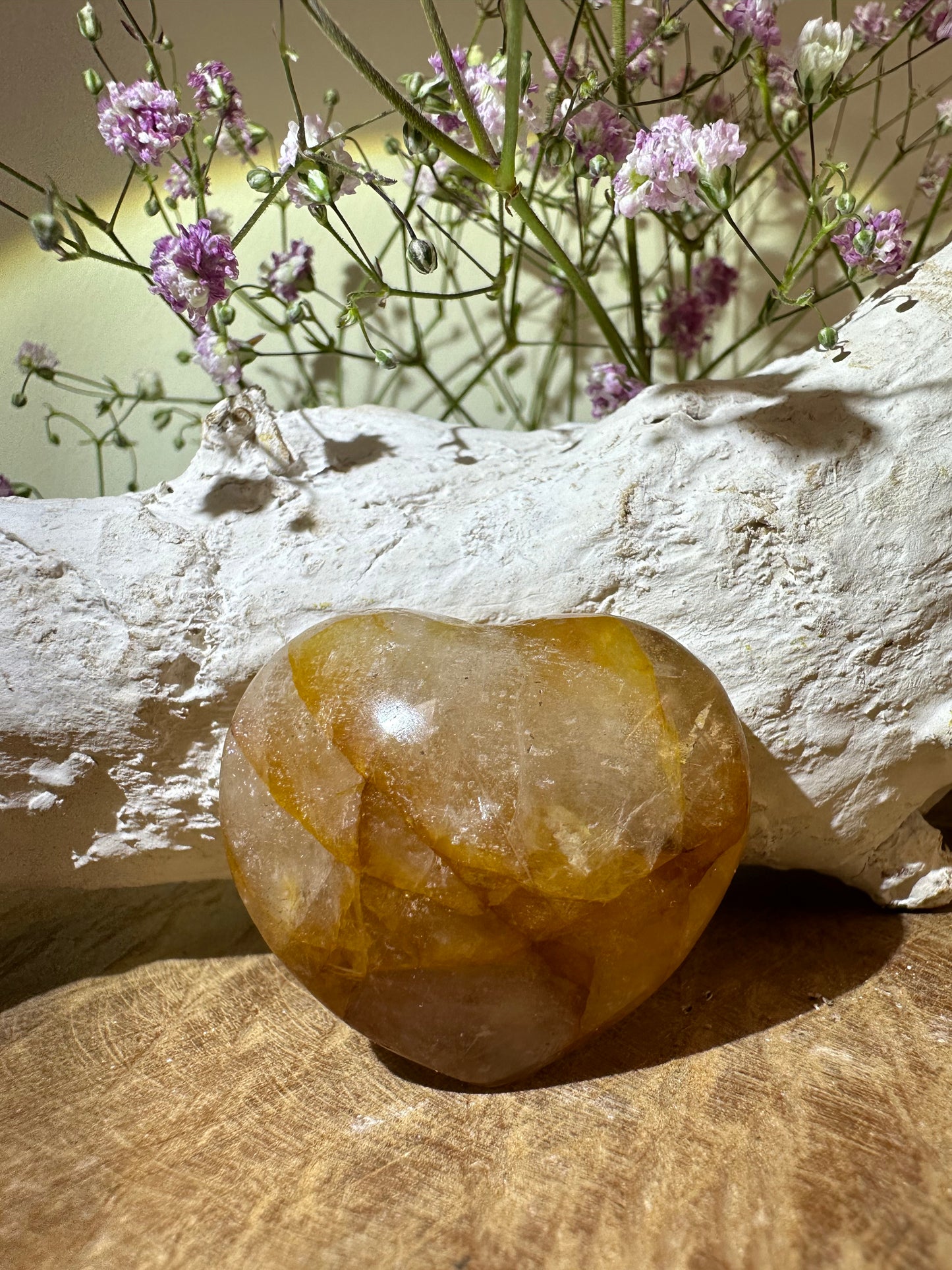 Golden healer hartje - Gemstone Dreams