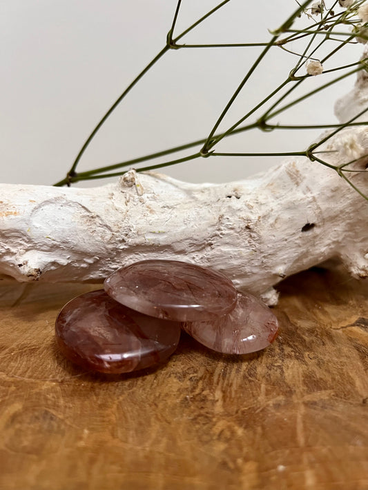 Red healer palm stone