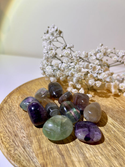 Regenboog fluoriet - Gemstone Dreams
