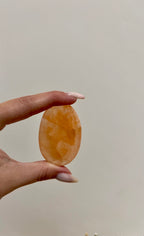 Oranje seleniet palmsteen - Gemstone Dreams
