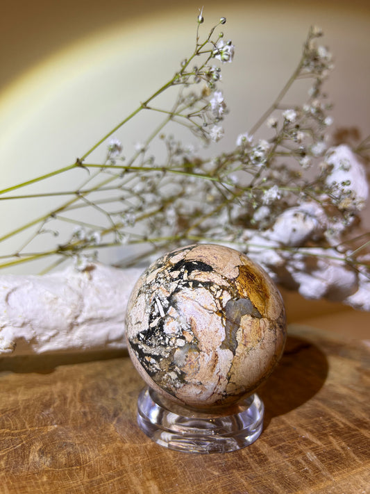 Maligano jaspis sphere - Gemstone Dreams