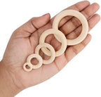 Bolhouder houten ring - Gemstone Dreams